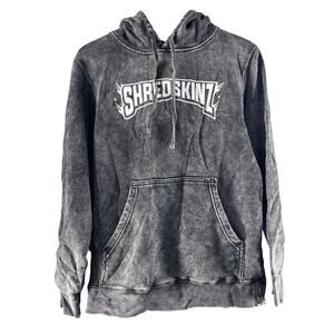 Shredskinz Women's Acid Washed‎ Gray Sweatshirt Size S